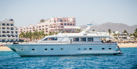 80' Falcon yacht charter, boat rental, cabo san lucas, mexico, baja california sur, luxury mega yachts